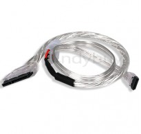 18 inch SATA Data and Power Combo Cable - Silver
